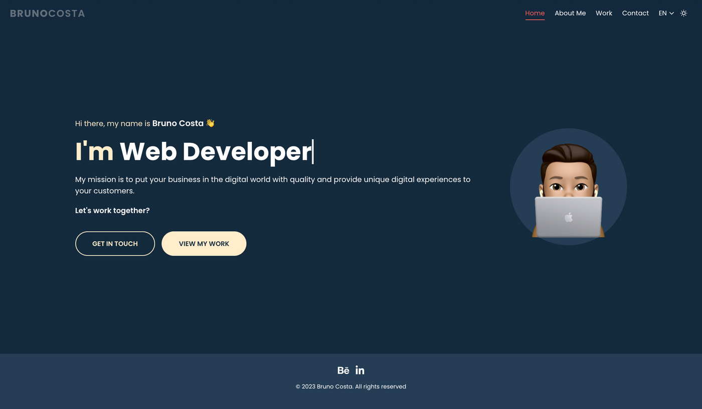 Bruno Costa Website 0