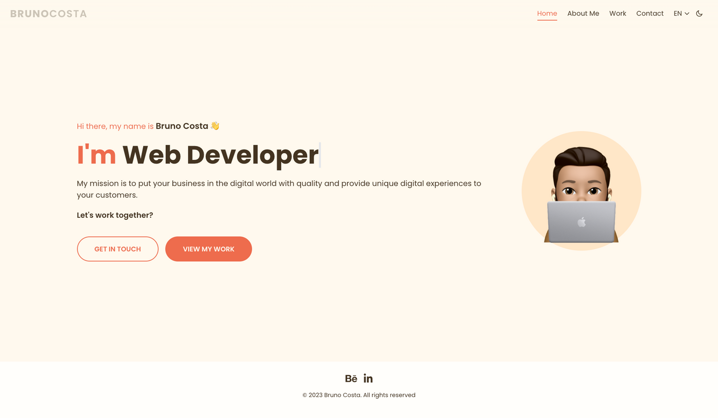 Bruno Costa Website 5