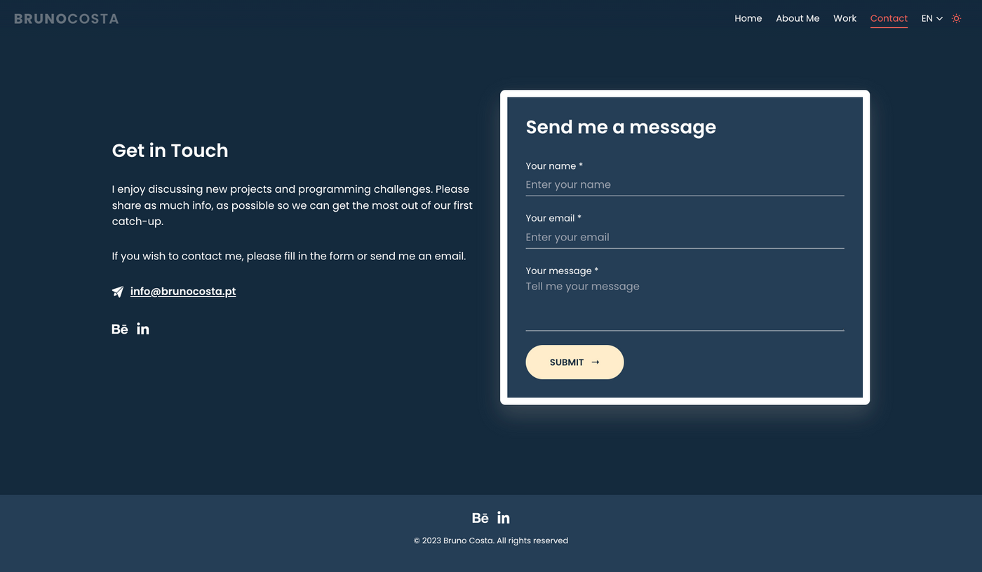 Bruno Costa Website 4