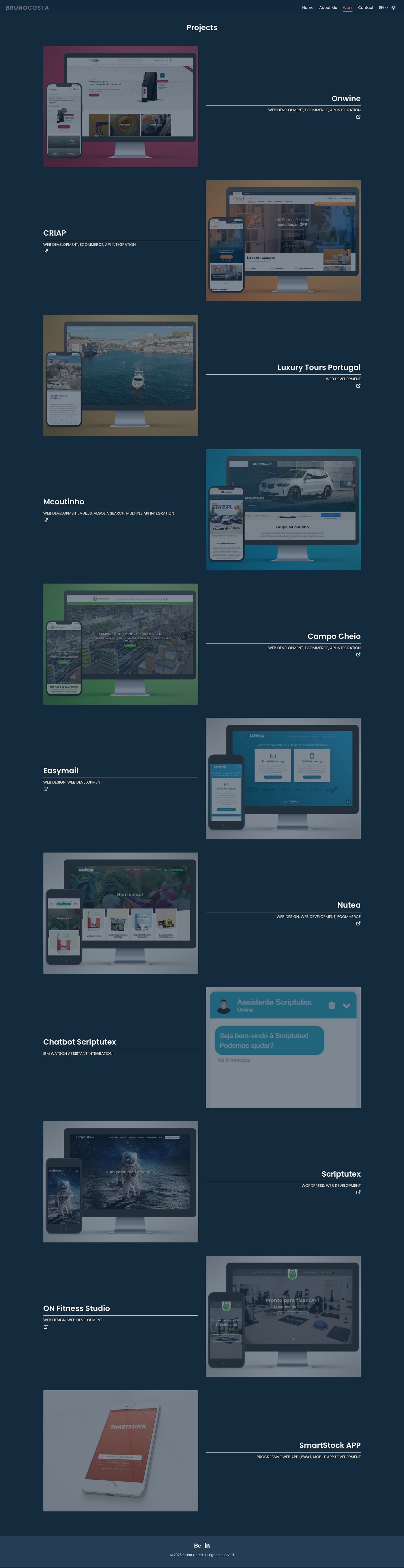 Bruno Costa Website 2